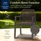 Best Choice Products Set of 2 Indoor/Outdoor Aluminum Woven Rope Dining Chairs w/ Armrests